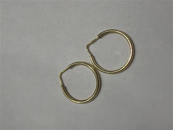 Orecchini Domar Donna Cerchi argento 925 lisci in Argento ORAR-487-280 - ORAR-487-280